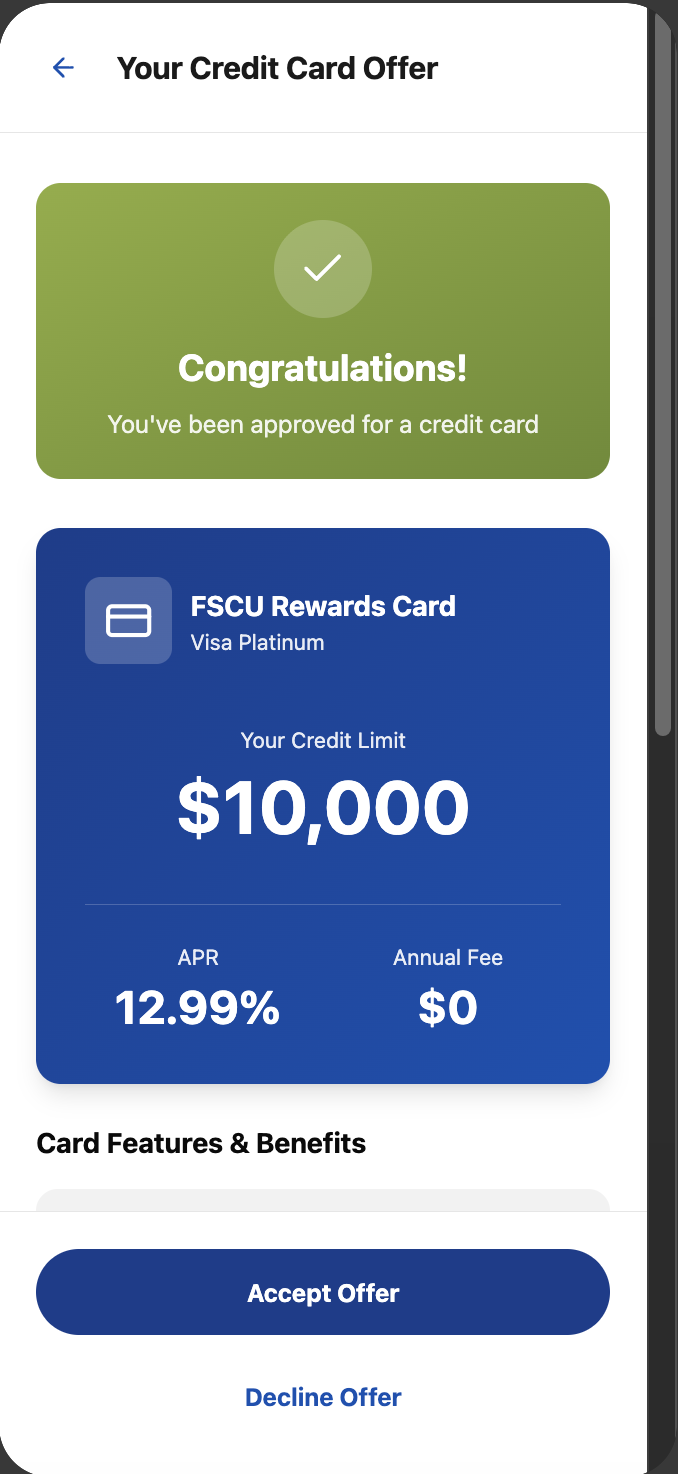 Credit Card Offer