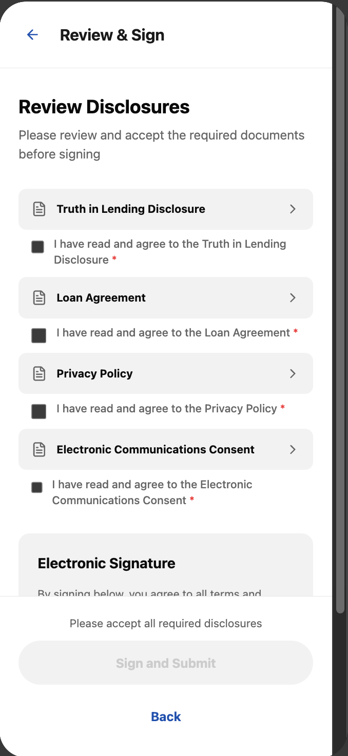 Review and Sign