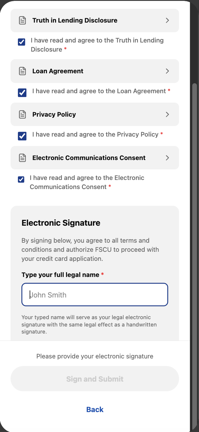 Electronic Signature